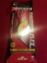 RARE original Yakima Bait BCCD Toman's Thumper Flex Squid Spinner Daybreak NEW 2
