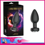 Laviva - Tomb Raider App Remote Control Gem Base Butt Plug Vibrator 9cm x 3.4cm