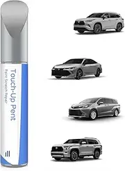 PARTS4EV 1J9 Celestial Silver Metallic Touch Up Paint Compatible with Toyota Exact Match Chips and Nicks Touch Up
