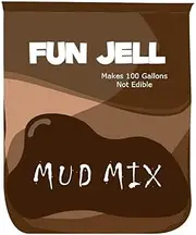 Fun Jell - Bulk Jello for Jello Mud Wrestling, 100 Gallons (Mud Mix)
