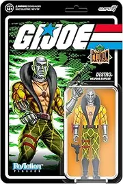 Destro Python Patrol G.I. Joe Super 7 Reaction Action Figure