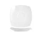 Plate For Cup Tea Porcelain Decorum Kana White Cm14