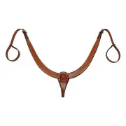 Circle Y Smooth Pulling Breast Collar Regular Oil