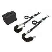 Tie Down With Ratchet Strap Deluxe Set Of 2 Incl. Carrying Bag