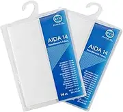 Mouldmaster Aida 14 Count White Pack of Two, 39cm x 45cm