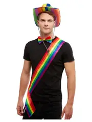 Rainbow Costume Sash
