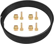 Tadill Bike Hydraulic Brake Hose, Connector Insert for Mountain Bikes Metal Repair Tools Brake Oil Tube