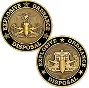 Explosive Ordnance Disposal Challenge Coin
