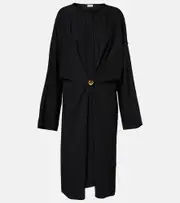 [Loewe] Loewe Pebble midi dress UK 8 black