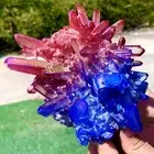 1.5LB New Find colour PhantomQuartz Crystal Cluster MineralSpecimen