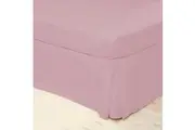 Belledorm Easycare Percale Platform Valance (Blush) - UTBM179