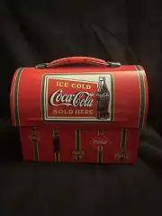 Rare Coca Cola Mini Tin Lunch Box Coke Collectible