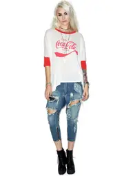 [Wildfox Couture] Coca Cola Sunny Morning Tee