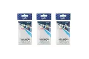 3x 2PK Jarvis Walker 3 Hook Bait Rigs 15lb Main Line & 9lb Branch Line