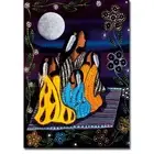 Story Teller by Betty Albert Gallery-Wrapped Canvas Giclee Art (18 in x 12 in)