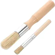 PLAFOPE Cooking Brush for Baking BBQ Wooden Handle Pastry Brush Comfortable for Oil Sauce Application