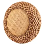 New Tatami Cushion Seat Mat Natural Futon Pillow Round Floor Pad Yoga Tea 16x16