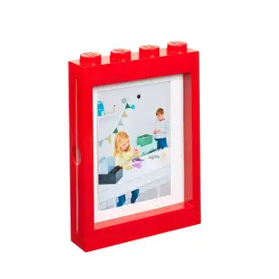 【LEGO 樂高】Room Copenhagen LEGO PICTURE FRAME 樂高壁掛相框-紅色(樂高造型相框)