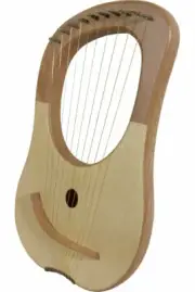 LYRE HARP ~ BIBLICAL KING DAVIDS ~ SOLID SPRUCE w/ TUNING TOOL