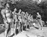 Don Rickles as Jack Fanny Peter Lupus as Flex Martian Jody McCrea - Old Photo