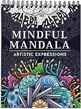 RYVE Coloring Book for Adults - 50 Unique Mandalas for Relaxation and Stress Relief - Adult Coloring Book Spiral Bound, Mandala Coloring Books for Adults Relaxation, Adult Coloring Book for Women