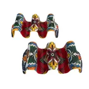 Prepara Melamine Talavera Taco Stand (2)