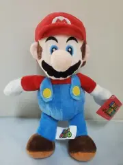 Super Mario Bros. Mario 10" Stuffed Animal Plush Toy Kids Gift Doll New With Tag