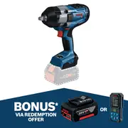 Bosch 18V Professional 1/2" BITURBO Brushless Impact Wrench GDS 18V-1000 - Skin Only