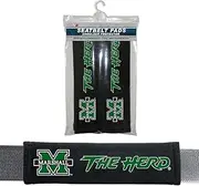 NCAA Marshall Seatbelt Pads, One Size, Multicolor