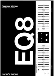 Harman Kardon EQ8 Equalizer Owners Instruction Manual