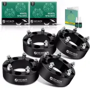 4x 50.8mm 5x5.5" to 5x5.5" Wheel Spacers for Chevrolet Geo M12x1.25" Studs 108mm