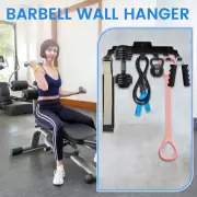Barbell Hanger Barbell Storage Holder Wall Mount Multi Purpose Barbell*+