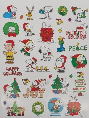 Peanuts - Snoopy Christmas Sticker Sheet