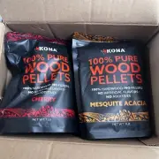 Kona Wood Pellets All Variety, Intended for Ninja Woodfire Outdoor Grill-7 PACK