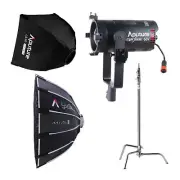 Aputure LS 60x Bi Color LED Focusing Flood Light Full Studio Bundle