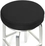 Bar Stool Cushions, Memory Foam round Bar Stool Covers with Non-Slip Backing and