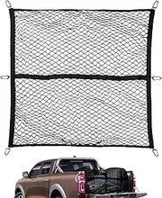 Buhygn Cargo Net, Heavy Duty Elastic Cargo Net, Automotive Carrier for Transport Shelf Climbing Ceiling Pickup Road Trip