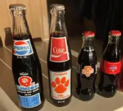 Clemson Coke 1981, 2016, 2018 & Pepsi 1974 Bottles (4 total)