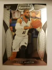 CODY MARTIN 2019 PANINI PRIZM ROOKIE CARD #36. NEW