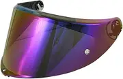 Helmet Visor for AGV K6/K6s, Motorcycle Helmet Visor, Motorcycle Windscreen Helmet Visor Fit, Helmet Lens Visor, Full Face Adjustment (Rainbow)