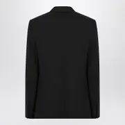 [Dolce & Gabbana] Black Single-breasted Virgin Wool Suit 50 IT Black