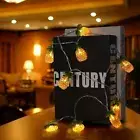 1.5-6M USB Battery Powered Pineapple String Lights Atmosphere Wedding Party AU