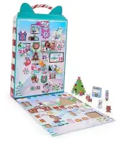 Gabby’s Dollhouse, Advent Calendar 2023, 24 Surprise Toys with Figures,