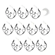 APX8000 Hand Free Coil Tube Earpiece with Noise Reduction for Motorola