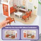 Scene Dollhouse Furniture Miniature Toy Kitchen Koala Kitchen DIY Scene Family