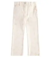 [Bonpoint] Bonpoint Gretchen printed jeans Y 14 white