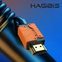 在飛比找momo購物網優惠-【HAGiBiS】高畫質HDMI 2.0版4K音視訊線1米(