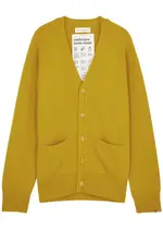 Extreme Cashmere N°244 Papilli Cashmere Cardigan - Yellow - One Size One Size