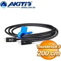 在飛比找AUTOBUY購物中心優惠-AKiTiO 40Gbps Thunderbolt 3 US