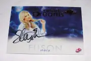 2017 Benchwarmer STACY FUSON Dreamgirls #45 Gold SWEET DREAMS Black Auto PLAYBOY